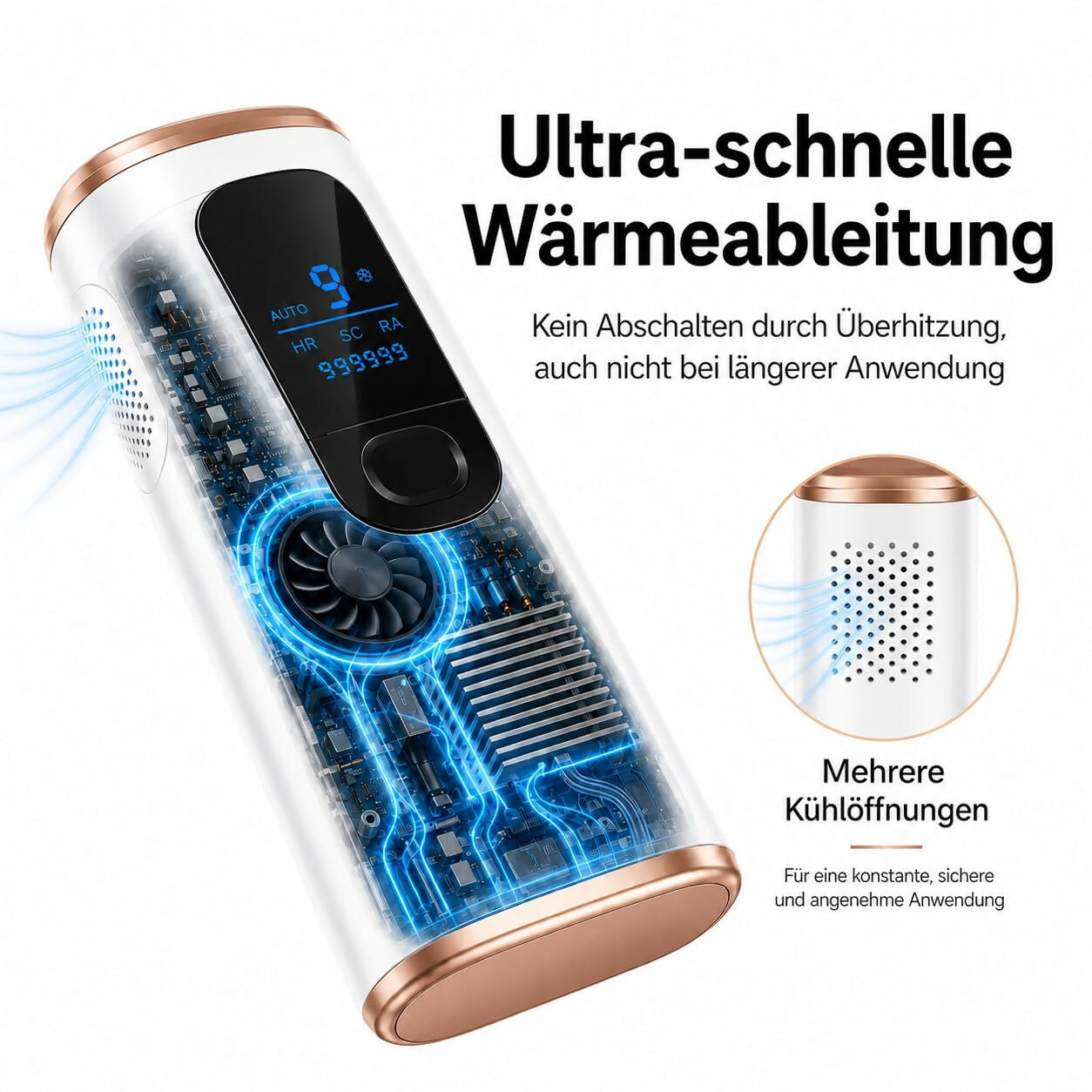 Oryzom ProSilk – IPL-Technologie mit Kühlfunktion für langanhaltend glatte Haut