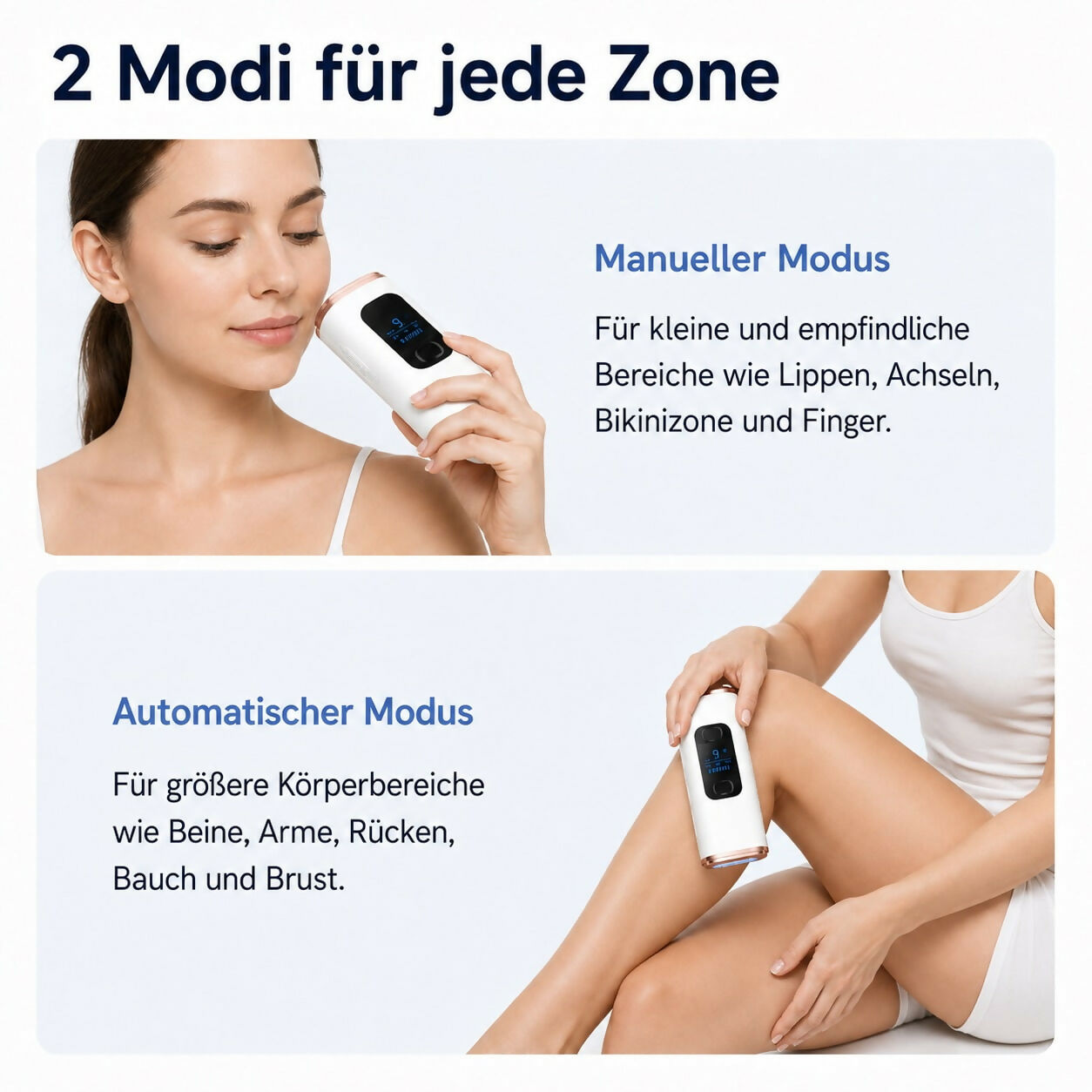 Oryzom ProSilk – IPL-Technologie mit Kühlfunktion für langanhaltend glatte Haut