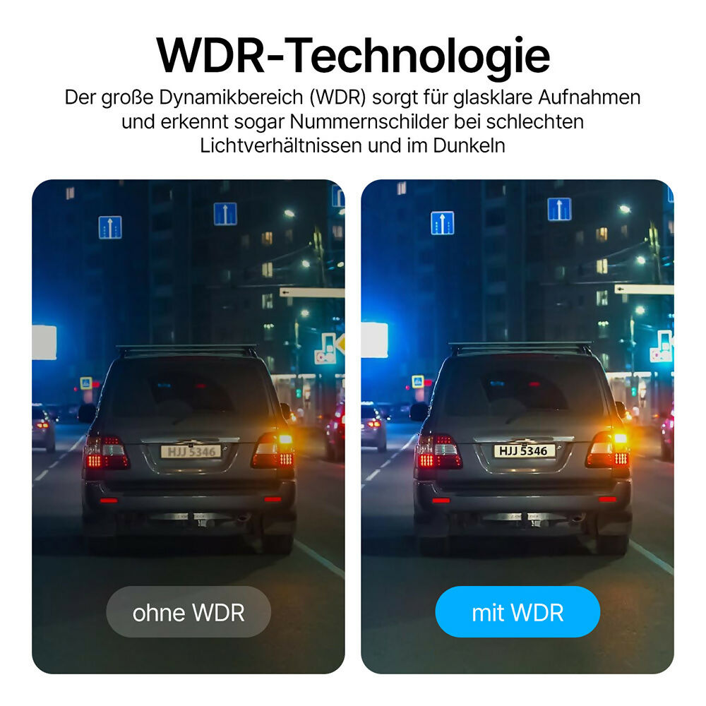4K Dashcam mit 3,94