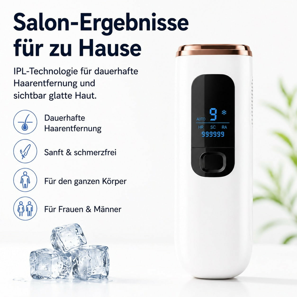 Oryzom ProSilk – IPL-Technologie mit Kühlfunktion für langanhaltend glatte Haut